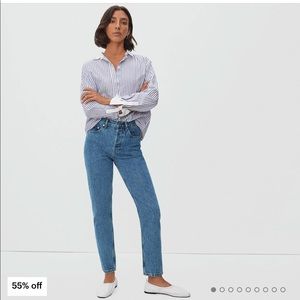 Everlane cheeky cropped jeans